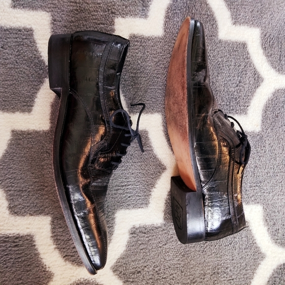 Rare, Leather ,Stacy Adam's Marcato ,Lizard and Eel Print ,Dress Shoes - Picture 3 of 5